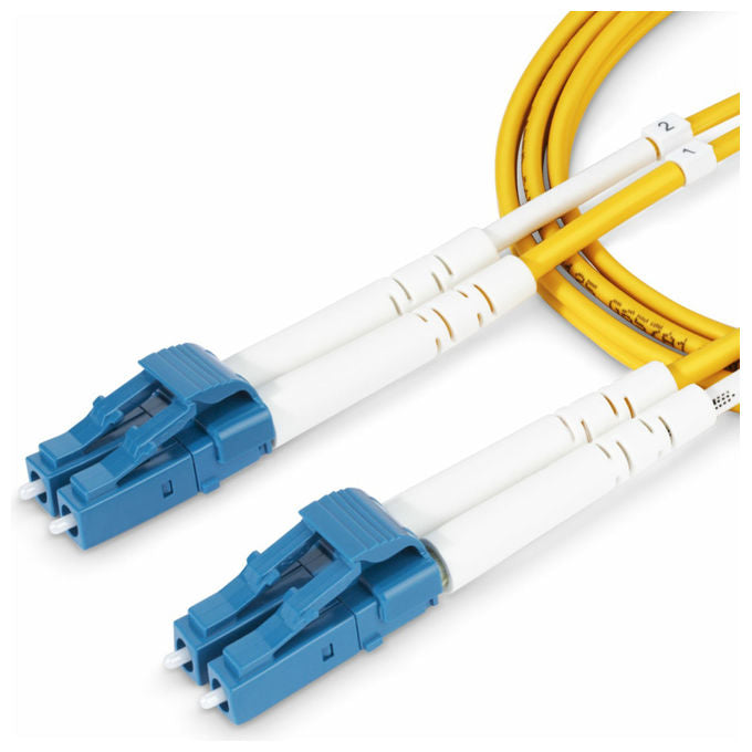 StarTech.com Cavo Fibra Ottica Mono Splitmodale OS2 1m LC a LC Duplex LSZH