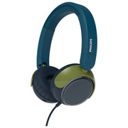 Philips TAK2000CT-00 Cuffie Cablate A Padiglione Musica e Chiamate USB-C Blu Verde Grigio