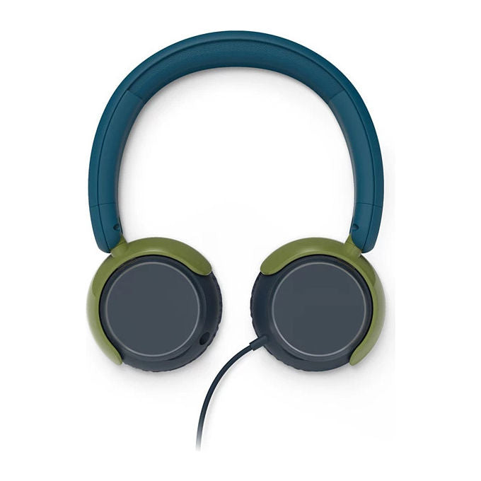 Philips TAK2000CT-00 Cuffie Cablate A Padiglione Musica e Chiamate USB-C Blu Verde Grigio
