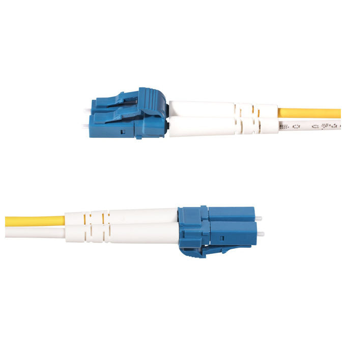 StarTech.com Cavo Fibra Ottica Mono Splitmodale OS2 LC a SC 1 m Duplex Giallo