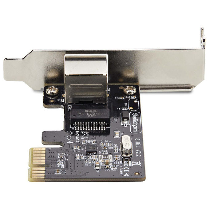 StarTech.com Scheda di Rete Gigabit PCIe 1 Porta Adattatore LAN PCI Express RTL8111H