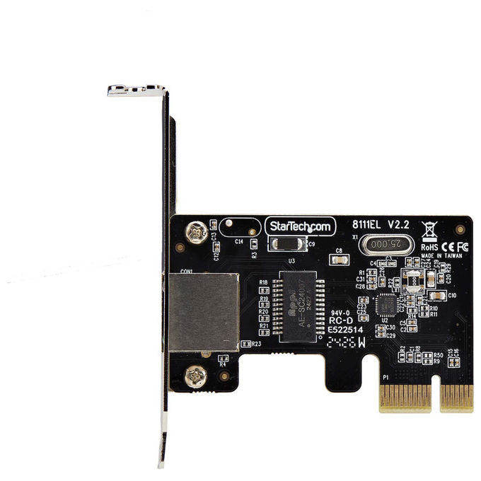 StarTech.com Scheda di Rete Gigabit PCIe 1 Porta Adattatore LAN PCI Express RTL8111H