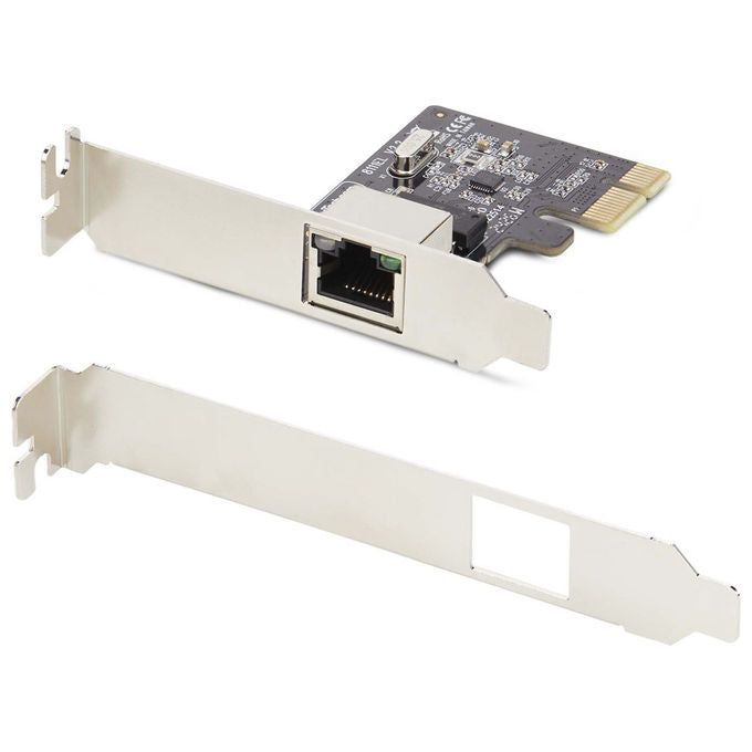 StarTech.com Scheda di Rete Gigabit PCIe 1 Porta Adattatore LAN PCI Express RTL8111H