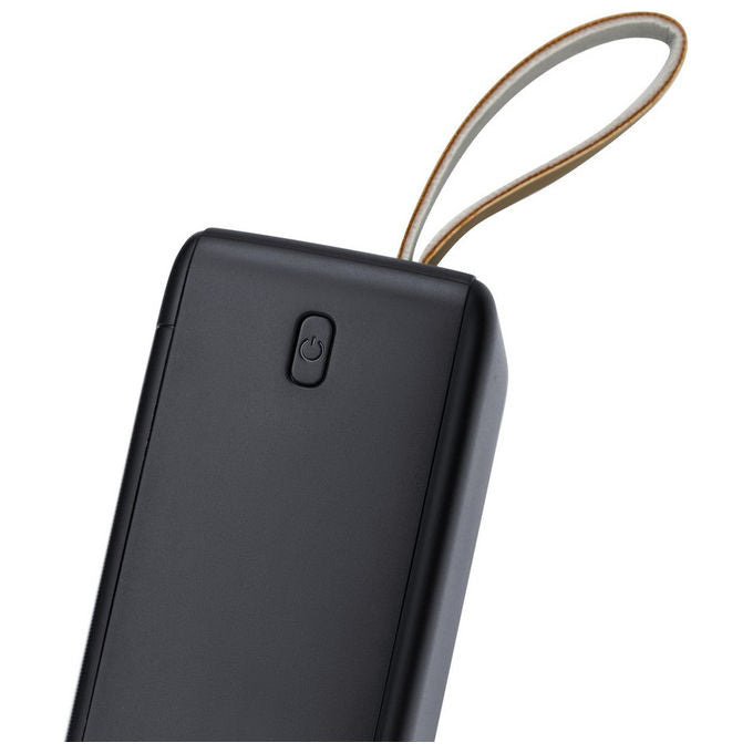 Rivacase VA1084 Powerbank 40000 mAh 148 Wh PD 65W Quick Charge 3.0 Display LCD 2x USB-C colore Nero
