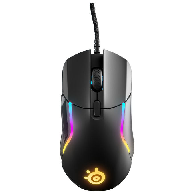 Steelseries Rival 5 Mouse da Gioco 18000 DPI 9 Pulsanti Programmabili Ultraleggero