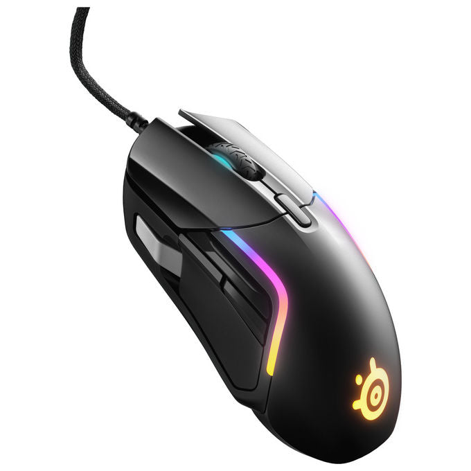 Steelseries Rival 5 Mouse da Gioco 18000 DPI 9 Pulsanti Programmabili Ultraleggero