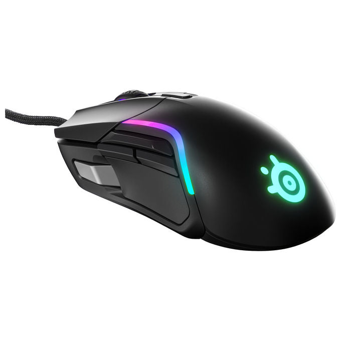 Steelseries Rival 5 Mouse da Gioco 18000 DPI 9 Pulsanti Programmabili Ultraleggero