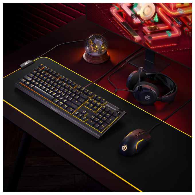 Steelseries Rival 5 Mouse da Gioco 18000 DPI 9 Pulsanti Programmabili Ultraleggero