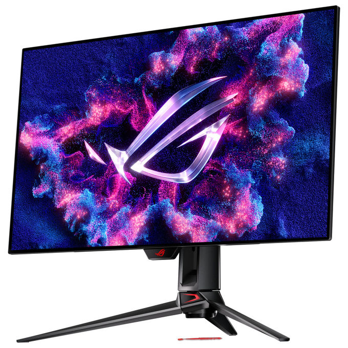 Asus PG32UCDP ROG Swift Monitor Gaming 31.5'' 4K Ultra HD WOLED 240Hz 0.03ms FreeSync Premium Pro G-SYNC Compatible colore Nero