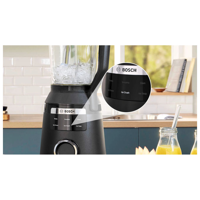 Bosch MMB6652B Serie 6 VitaPower Frullatore da tavolo 2 L 1800 W 45000 rpm 6 velocita' colore Nero