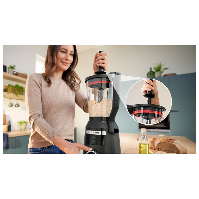 Bosch MMB6652B Serie 6 VitaPower Frullatore da tavolo 2 L 1800 W 45000 rpm 6 velocita' colore Nero