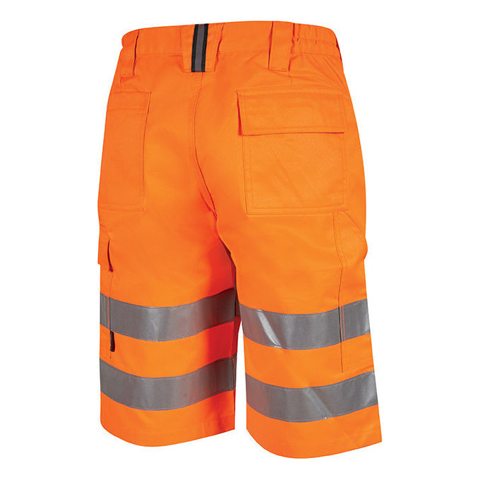 U Power Bermuda da Lavoro Alta Visibilita' Taglia XL Arancione Fluorescente