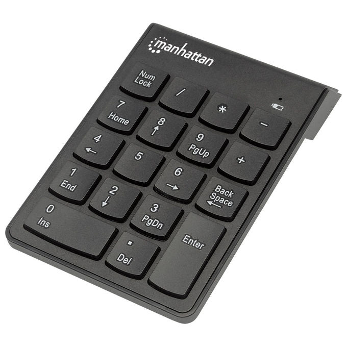 Manhattan Tastierino Numerico Wireless RF Nero