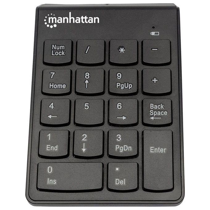 Manhattan Tastierino Numerico Wireless RF Nero