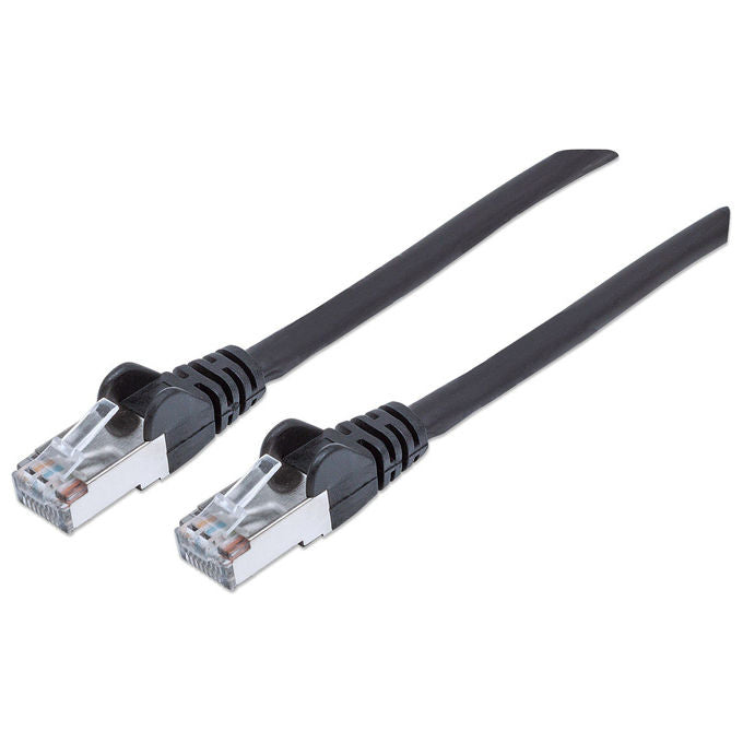 Intellinet, Cavo Rete Patch Cat 6A S-FTP, Nero, 30 m