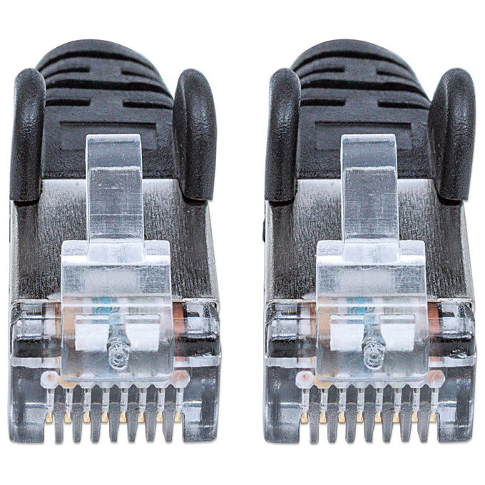 Intellinet, Cavo Rete Patch Cat 6A S-FTP, Nero, 30 m