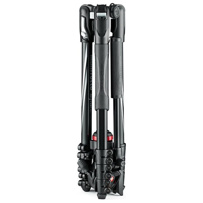 Manfrotto Befree Live Treppiede Video Compatto Nero Argento