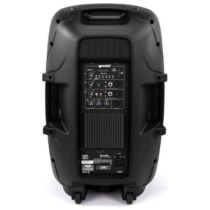 Gemini Cassa Attiva PA 2 Vie AS-2112BT Bluetooth Nero
