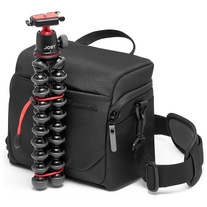 Manfrotto MB MA3-SB-L Advanced III Borsa a Spalla per Fotocamera DSLR Mirrorless Resistente all'Acqua con Copertura Antipioggia colore Nero