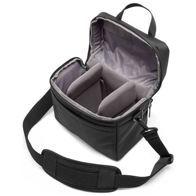 Manfrotto MB MA3-SB-L Advanced III Borsa a Spalla per Fotocamera DSLR Mirrorless Resistente all'Acqua con Copertura Antipioggia colore Nero