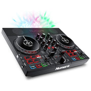Numark PARTYMIXLIVE Party Mix Live Controller DJ 2 Canali Altoparlanti Integrati 10W Scheda Audio Serato DJ Lite LED