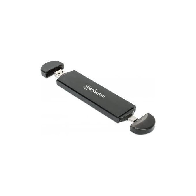 Manhattan Box Esterno SSD M.2 10 Gbit-s Nero