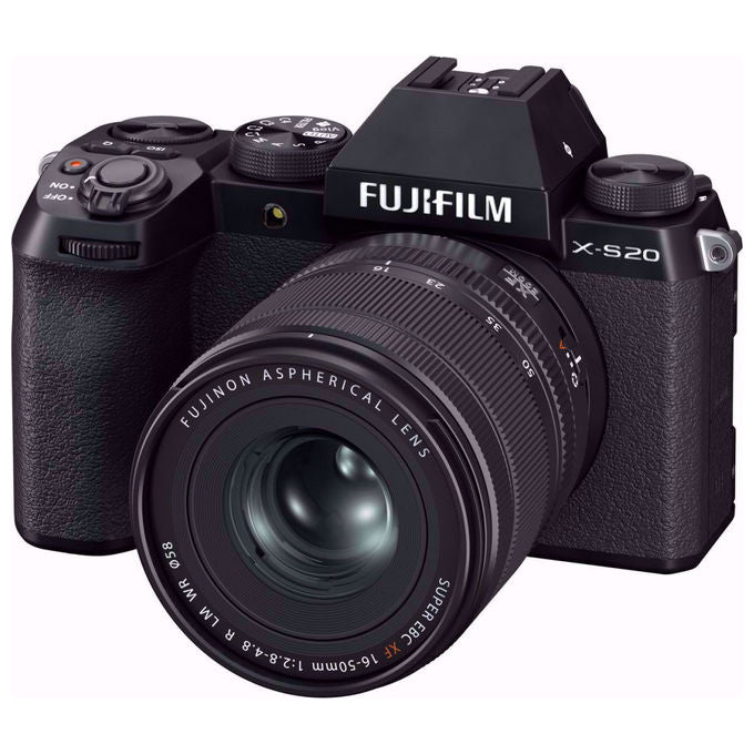 Fujifilm X-S20, Mirrorless, Kit XF16-50mm F2.8-4.8, 26.1 MP, Nero