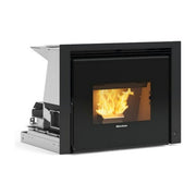 Extraflame, Inserto a Pellet Canalizzato Comfort P70 Plus 5.0, Aria Calda, Finitura Crystal