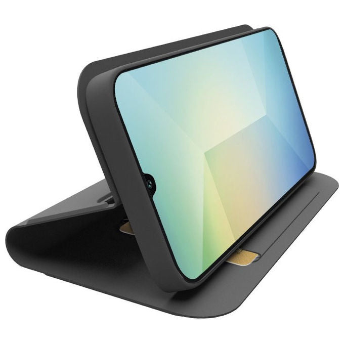 Sbs Custodia a Libro Nera per Samsung Galaxy S25 con Supporto
