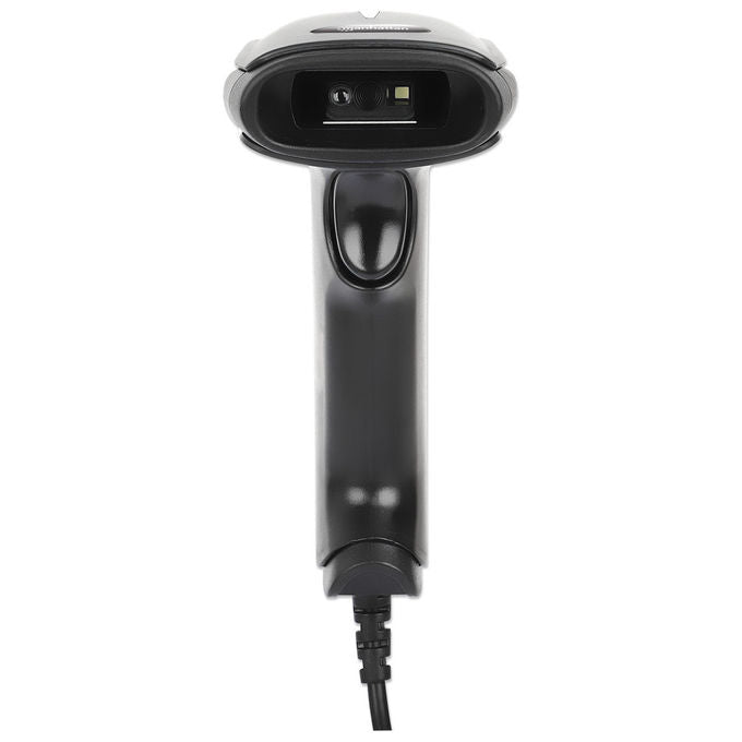 Manhattan 153997 Lettore di Codici a Barre Portatile 1D 2D LED USB Cablato 640x480 Pixel 100 letture-s colore Nero