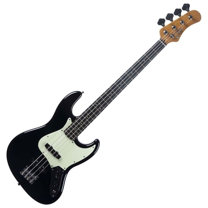 Eko Guitars, Basso Elettrico, JB-300, Nero, Stile Jazz Bass