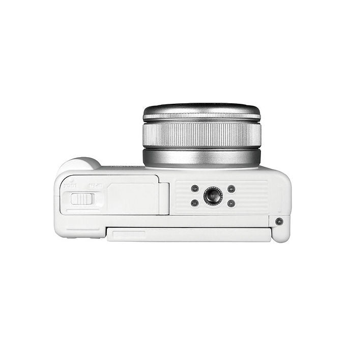 Yashica City 100, Fotocamera Compatta, 72 MP, CMOS, Argento Bianco