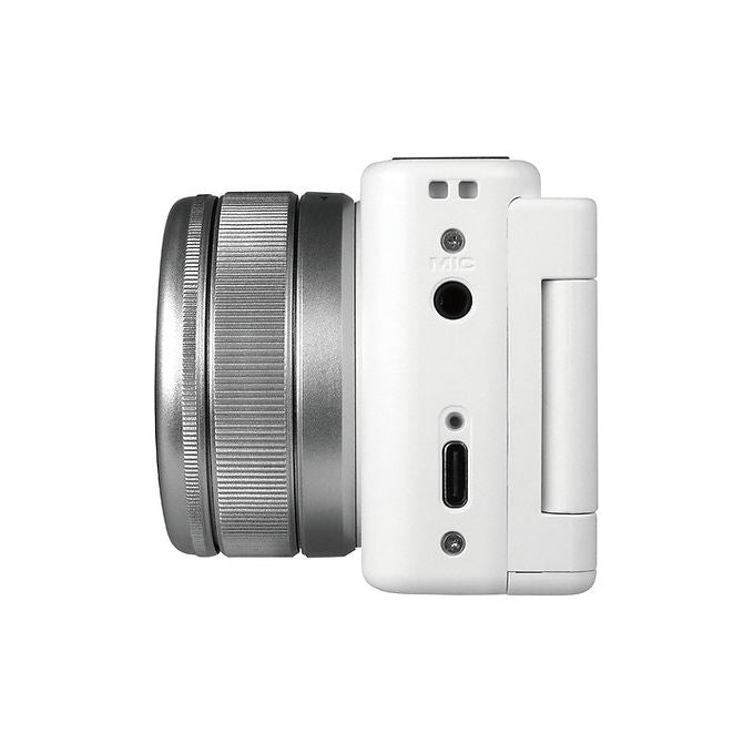 Yashica City 100, Fotocamera Compatta, 72 MP, CMOS, Argento Bianco