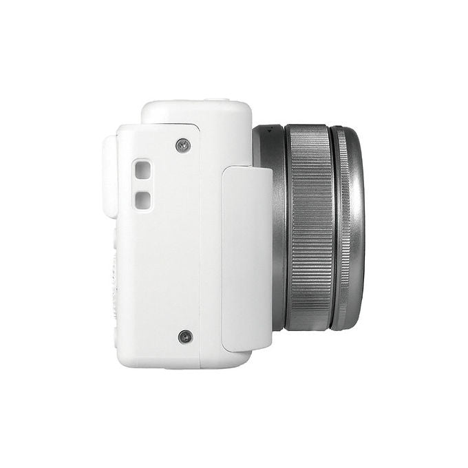 Yashica City 100, Fotocamera Compatta, 72 MP, CMOS, Argento Bianco