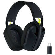 Logitech G435 Lightspeed, Cuffie Gaming Wireless, Bianco e Nero, Memory Foam