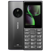 Nokia SP01Z07Z2271Y 110 2024 Telefono Cellulare Dual SIM Display 2'' Batteria 1000mAh Radio FM MP3 USB-C IP54 colore Nero