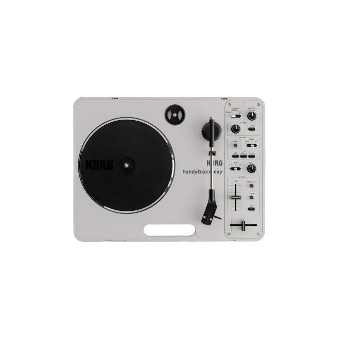 Korg, Giradischi Portatile Handytraxx Play, Grigio