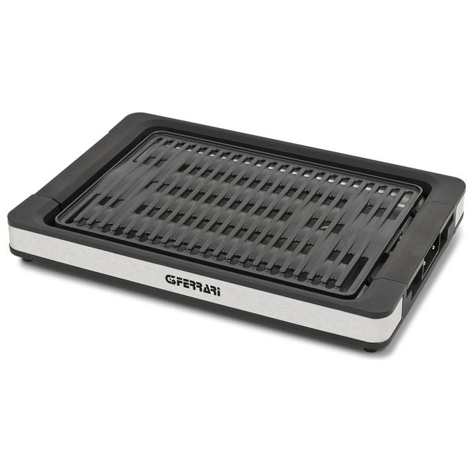 G3 Ferrari, Barbecue Elettrico, G10206 Tito, Smokeless, Nero e Argento