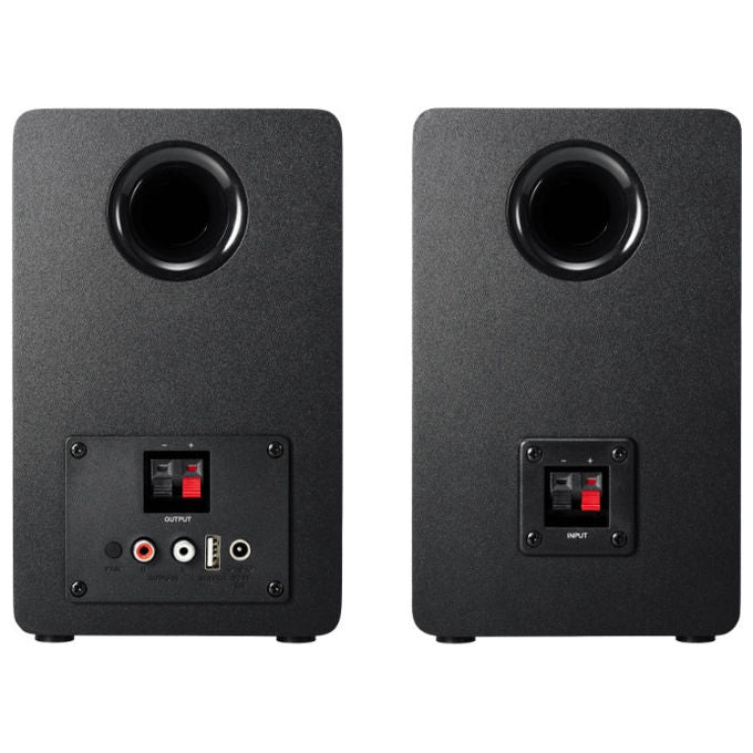 Audio-Technica AT-SP3X Diffusori da Scaffale Amplificati 2 Vie Bluetooth 5.3 30 W RCA colore Nero