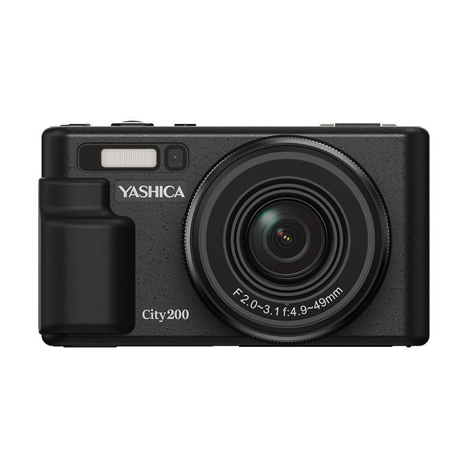Yashica City 200, Fotocamera Compatta, 72 MP, CMOS, Nera
