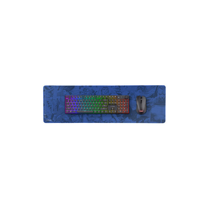 Trust Tappetino Mouse Gaming XXL GXT 759SM Superman 930x300 mm Antiscivolo