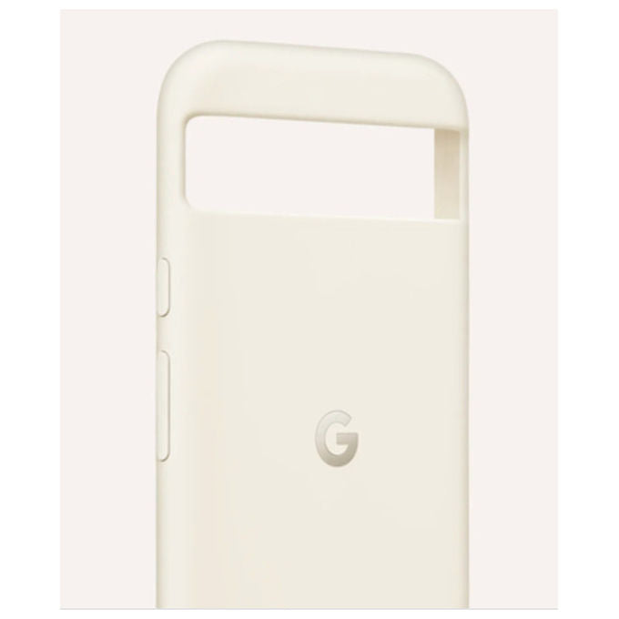 Google Cover Originale Porcelain Custodia per Google Pixel 8a Crema