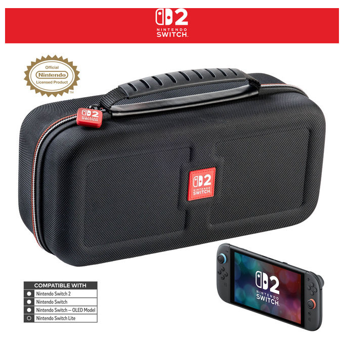 Nacon Custodia a Sacchetto Nintendo Nero