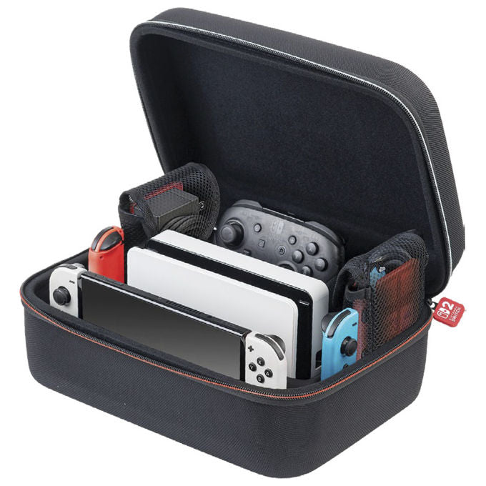 Nacon, Custodia Rigida per Nintendo, Nero, Poliestere