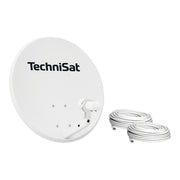 TechniSat 2060-2882 Antenna Parabola Satellitare 60 cm LNB Twin Acciaio colore Grigio