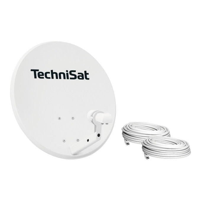 TechniSat 2060-2882 Antenna Parabola Satellitare 60 cm LNB Twin Acciaio colore Grigio