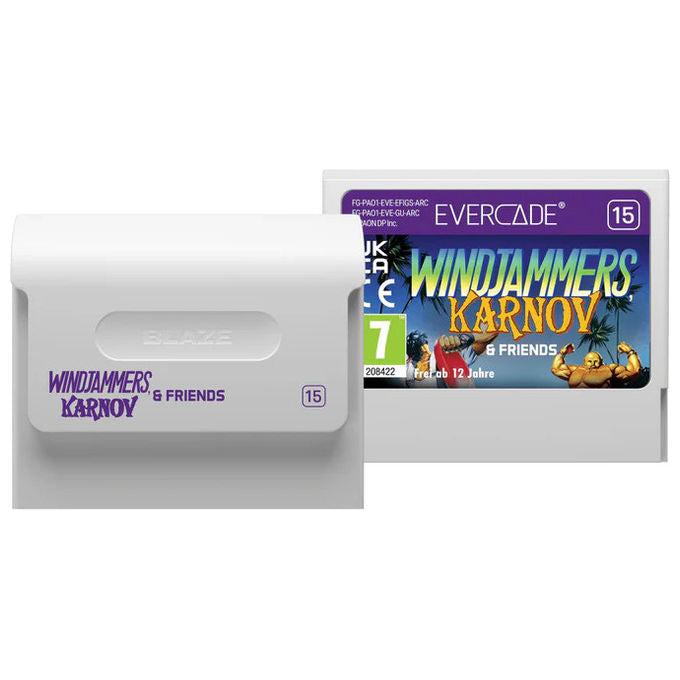 Blaze Evercade Windjammers Karnov and Friends, Console Avventura