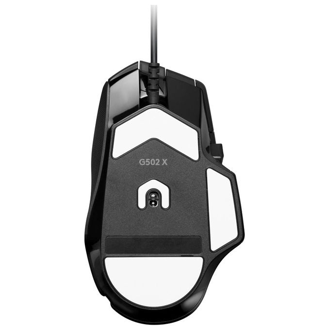 Logitech G Mouse Gaming Ottico G502 X USB Tipo A 25600 DPI con Tappetino G240