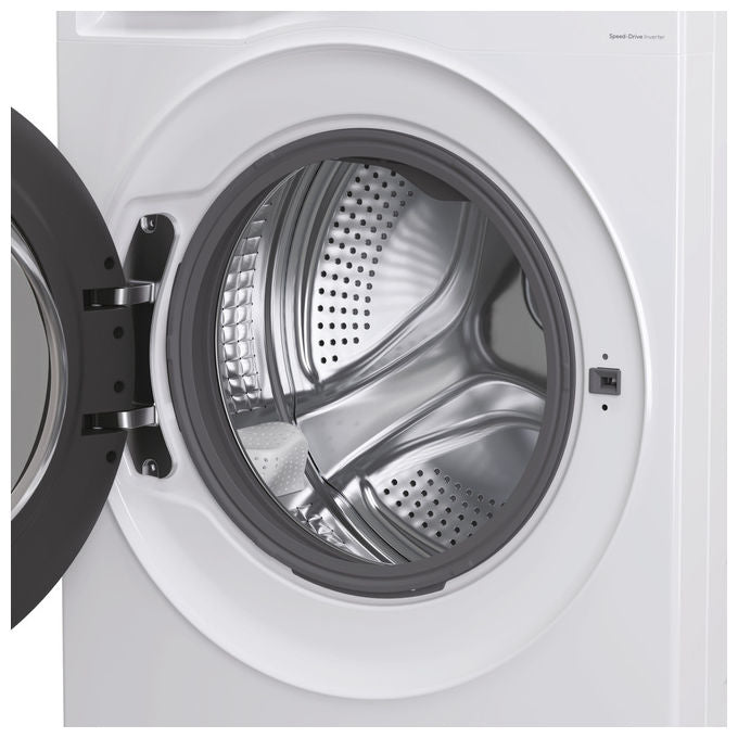 Candy BP 49SBL8-S Lavatrice Slim 9 Kg 1400 rpm Classe A Inverter Wi-Fi Vapore Libera installazione (85x60x52 cm) colore Bianco