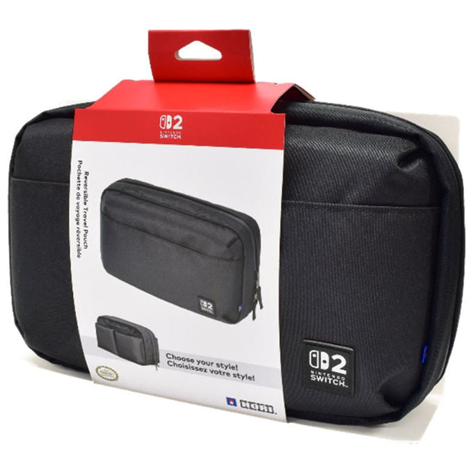 Hori Custodia a Sacchetto Reversibile Nera per Nintendo Switch